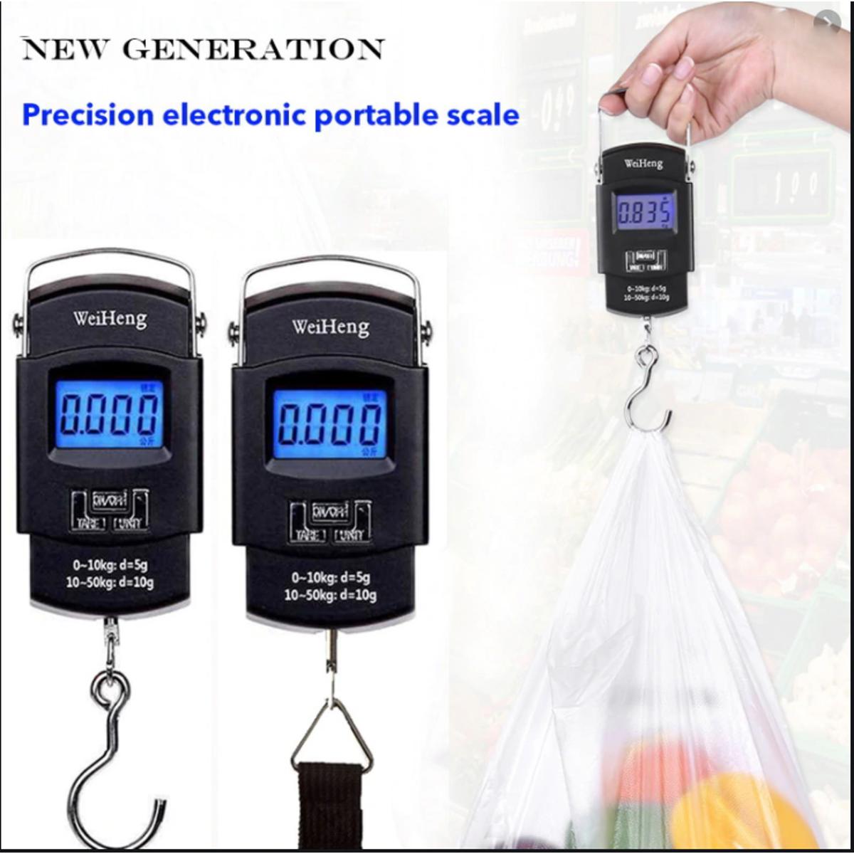 50kg Digital LED Luggage Weighing Scale