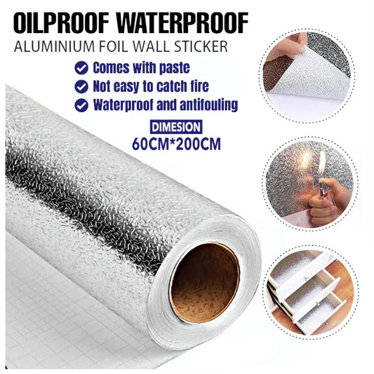 Aluminum Foil Self Adhesive Wall Stickers