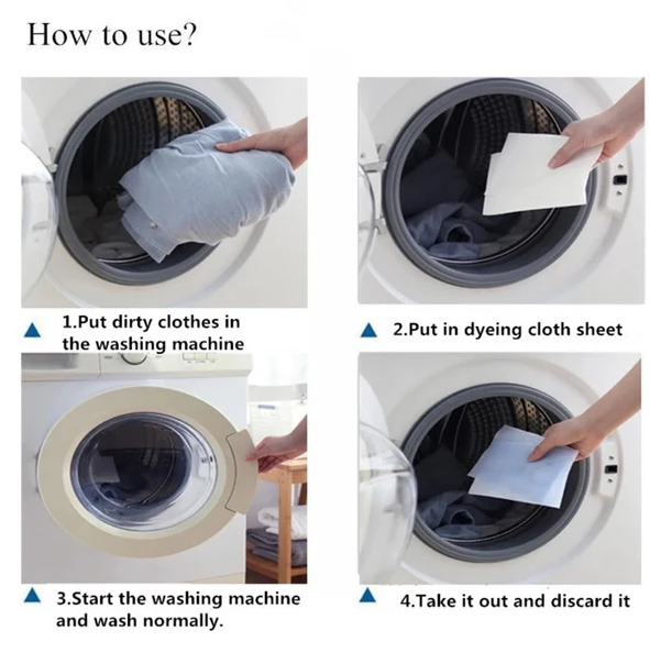 Color Catcher Grabber 8 Sheets For Laundry