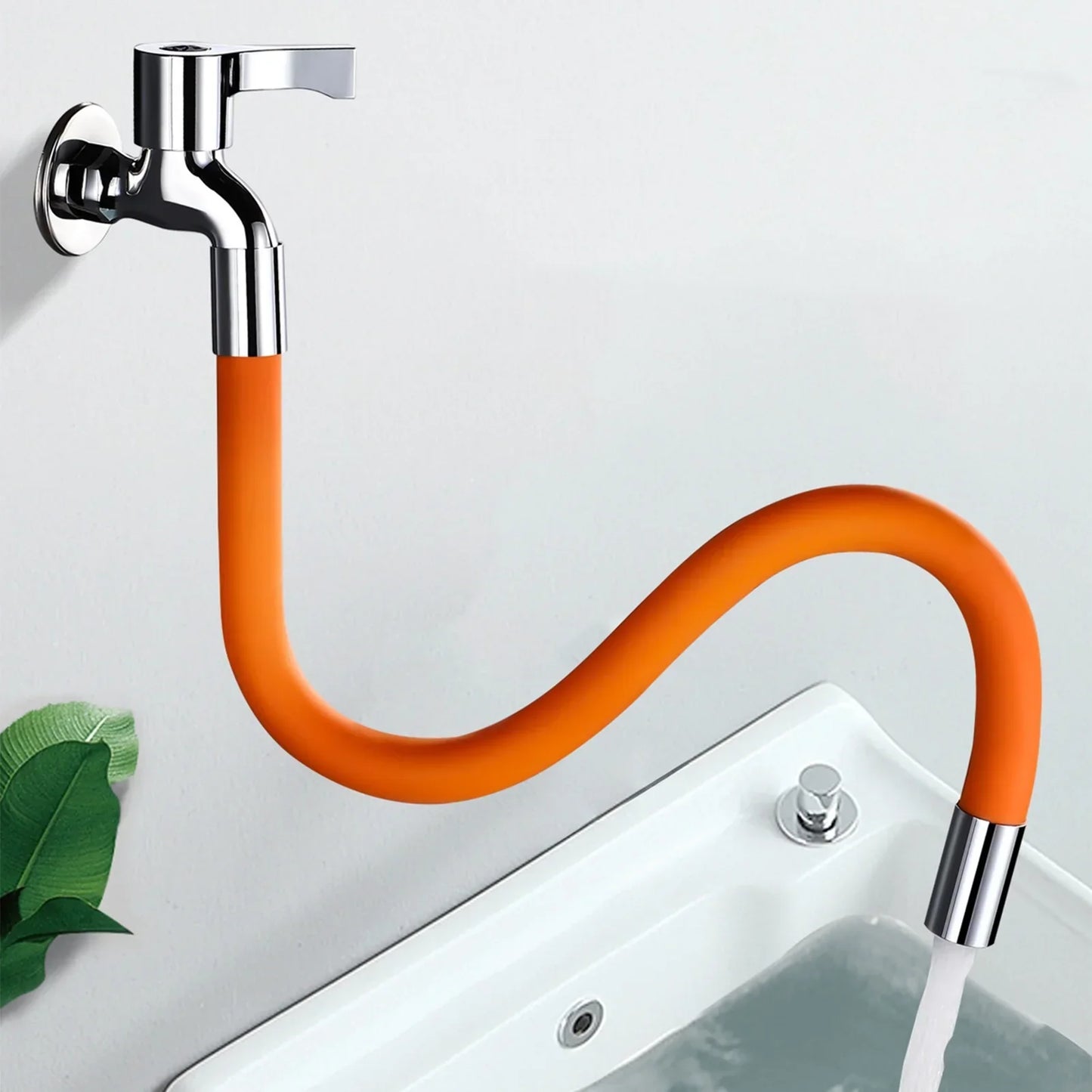 360-Degree Rotating Adjustable Faucet Extender