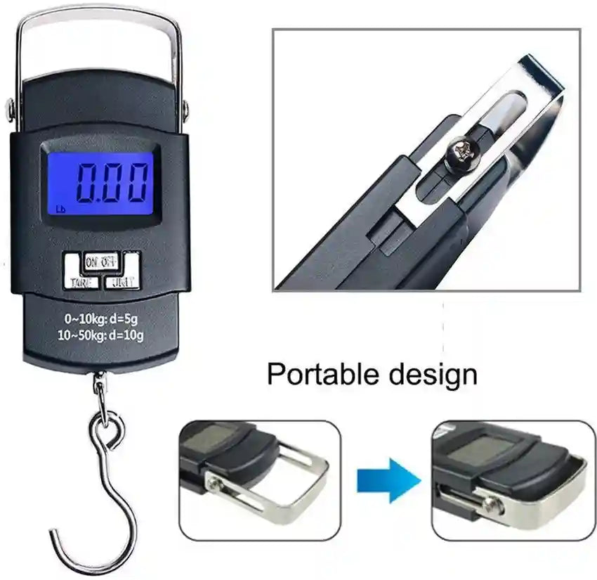 50kg Digital LED Luggage Weighing Scale