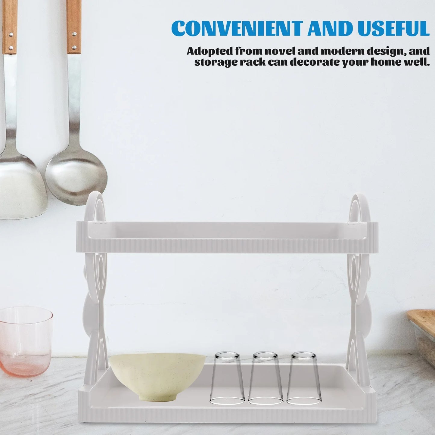 Self-adhesive Wall-Mounted Character Shelf