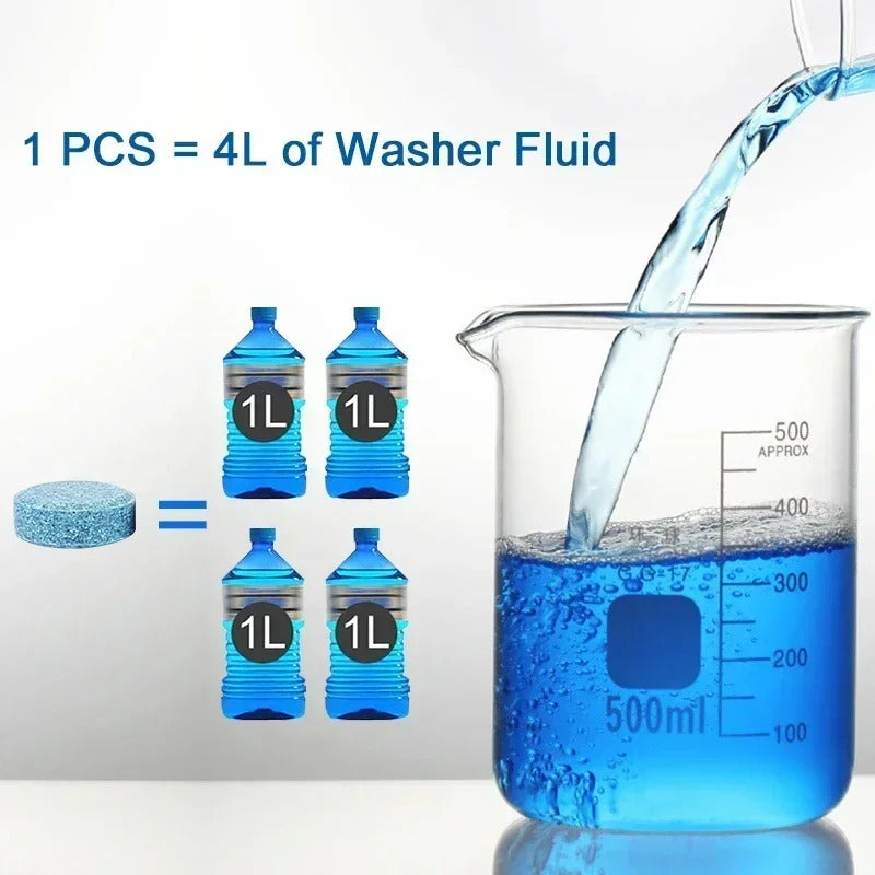 Car Windshield Cleaner Effervescent Tablets
