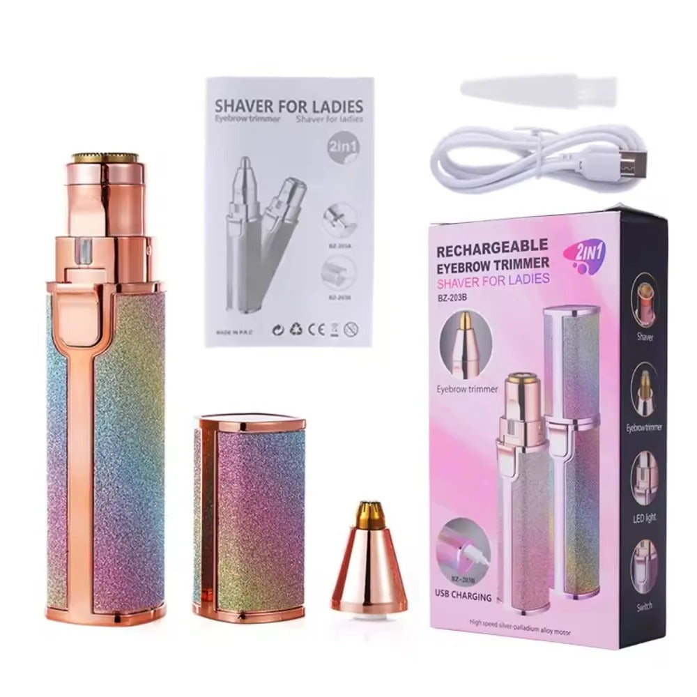 2 in 1 Rechargeable Flawless Hair Remover