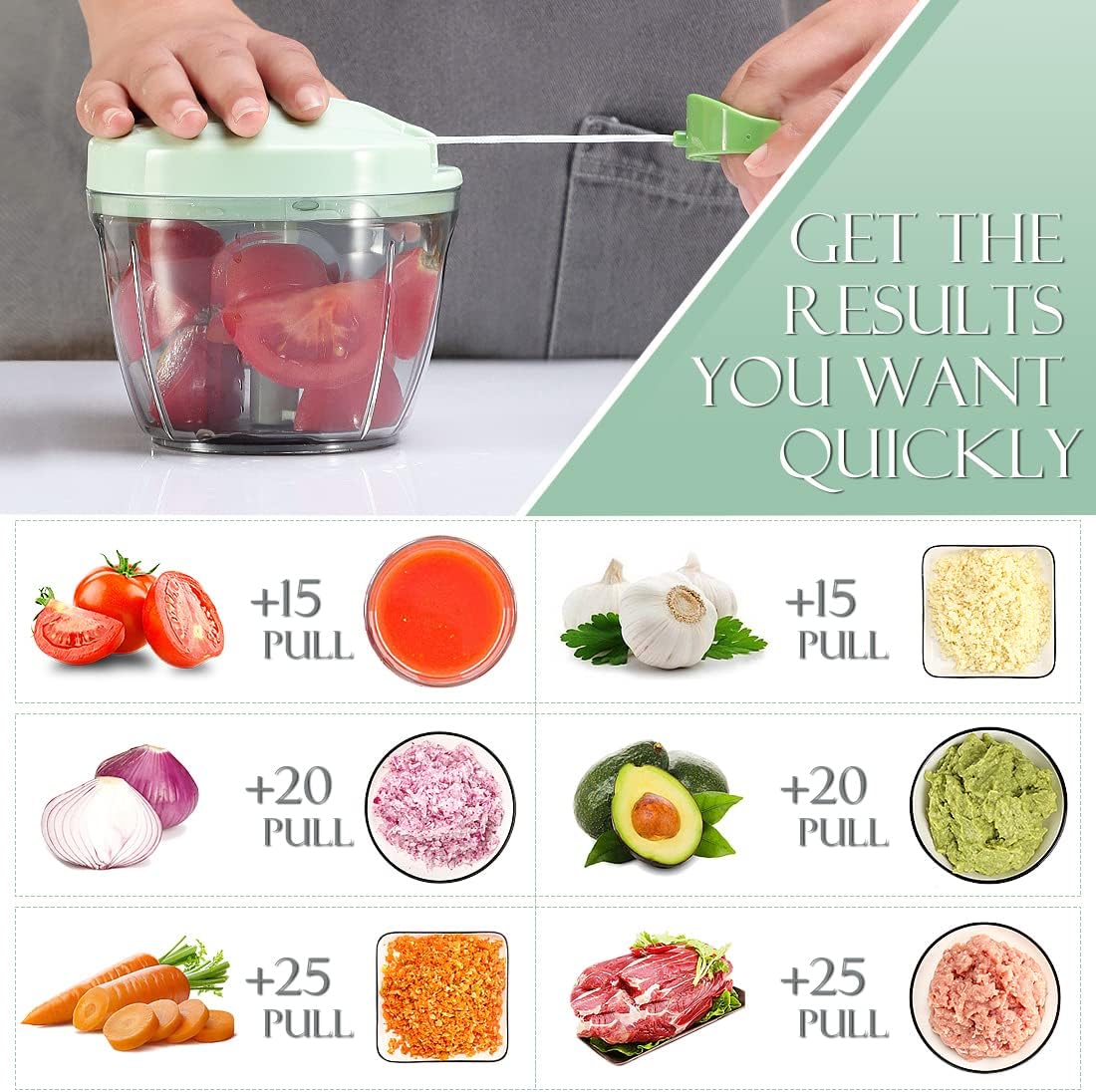 MultiFunction Pull Chopper