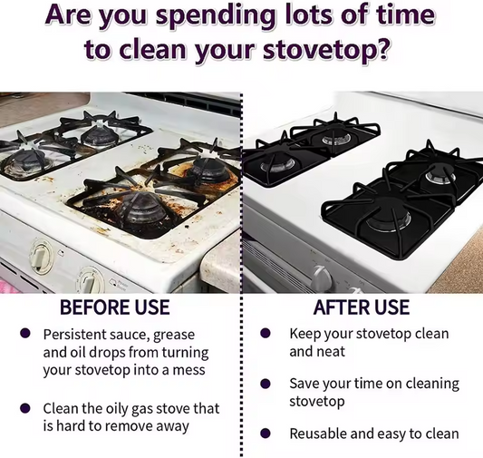 4pcs Gas Stove Protector Sheet