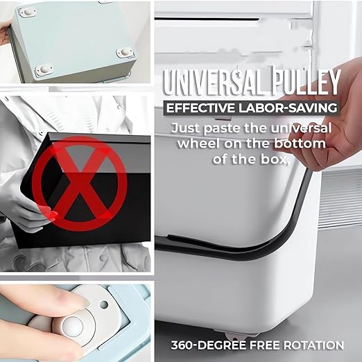 360° Caster Wheel Directional Roller (Pack of 4)