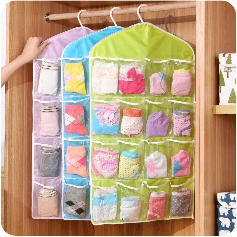 16 Pocket Organiser (Pack of 3)