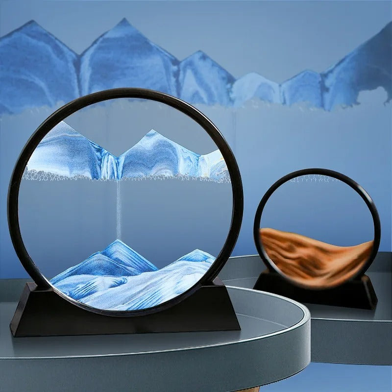 3D Dynamic Sand Art Lamp Liquid Motion