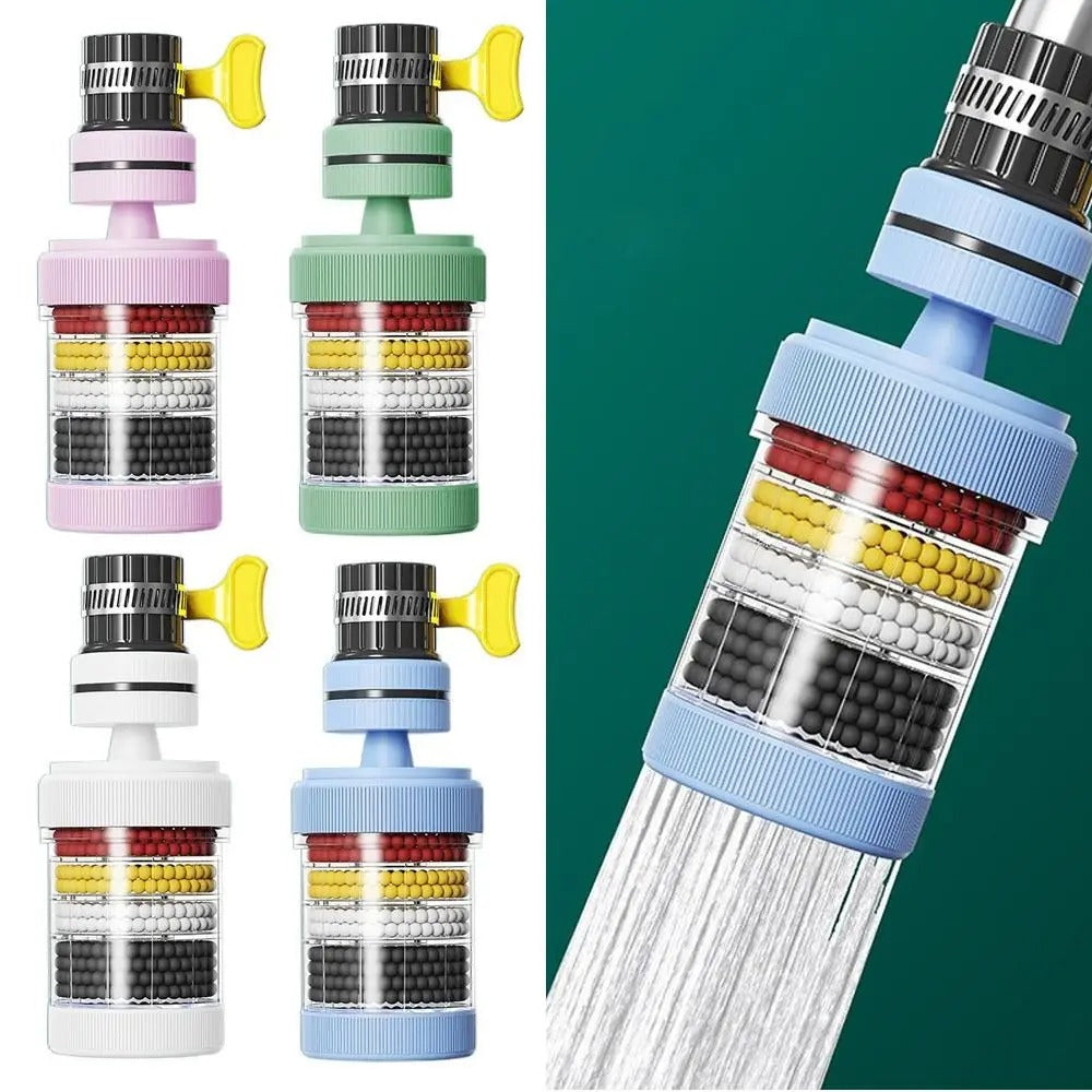 360° Rotatable 6 Layers Faucet Filter