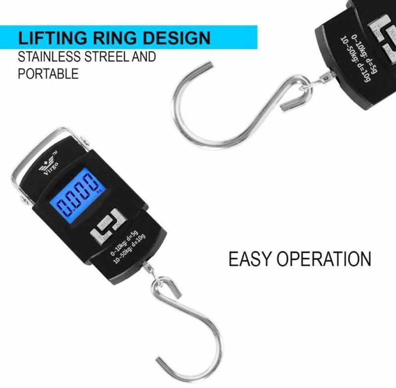 50kg Digital LED Luggage Weighing Scale
