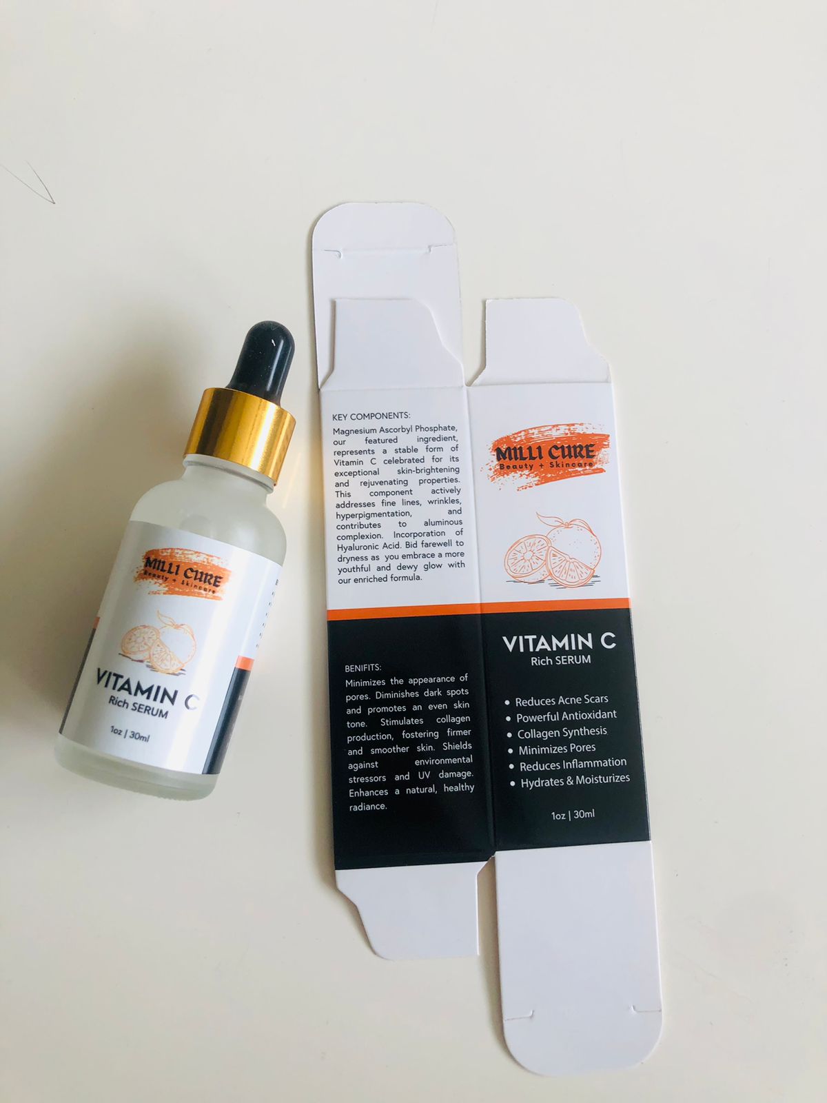 Milli Cure Organic Vitamin C Serum